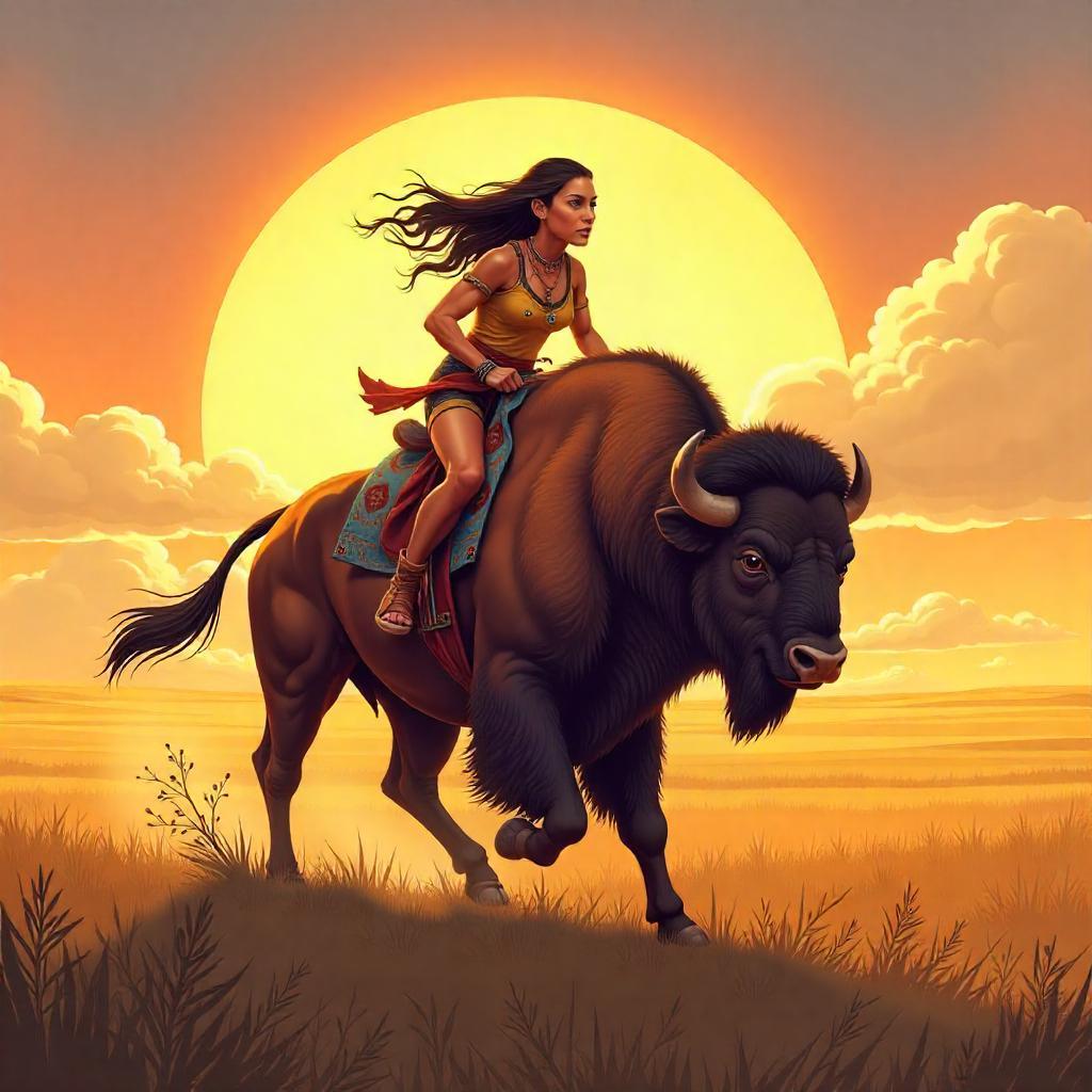 Wild Bison Charge Outlaw